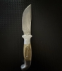 Vintage R.H. Ruana Bonner Montana \"M\" Stamp Custom Fixed Blade Knife