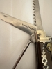 Vintage Joseph Rodgers & Sons Sheffield 4-Blade Gardener's Pruning Pocket Knife with Saw & Grafting Blade