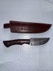  Damascus Steel  Knife - Rosewood Handle 