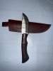  Damascus Steel  Knife - Rosewood Handle 