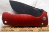 LionSteel - SR2A - Red Handle - Black Blade, FREE with purchase of one of my Hinderer knives!!