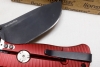 LionSteel - SR2A - Red Handle - Black Blade, FREE with purchase of one of my Hinderer knives!!