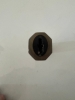 Ebony WA handle with Water Buffalo Horn Bolster for 240mm Gyuto with silver spacers