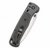 Benchmade Bugout 535 Custom Black Grivory Drop Point