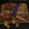 Benchmade Bugout 535FE-05 Crater Blue Grivory Drop Point