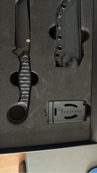 Spycraft Knives SK-1 Guardian Fixed Blade - K340 Steel, G10 Handle (BNIB)