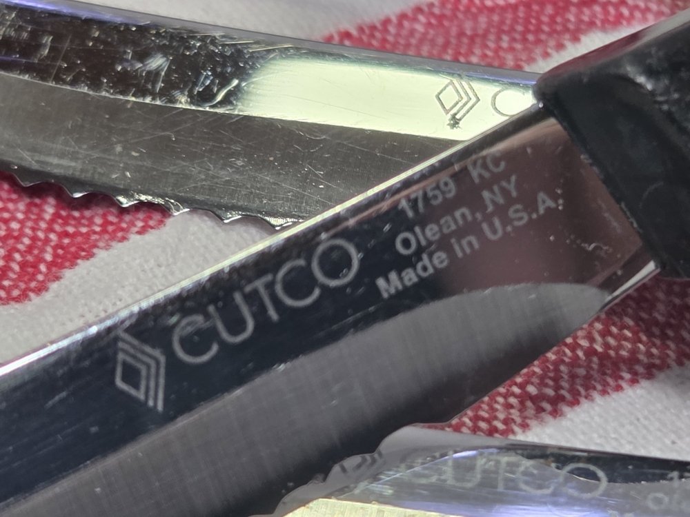 Cutco Steak Knives 