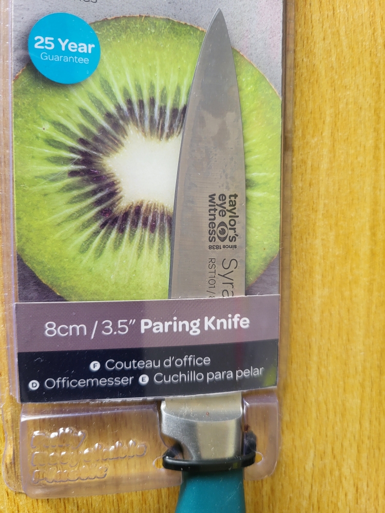 Taylor's Eye Witness Syracuse Paring Knife (Air Force Blue, 8cm) - RST101A