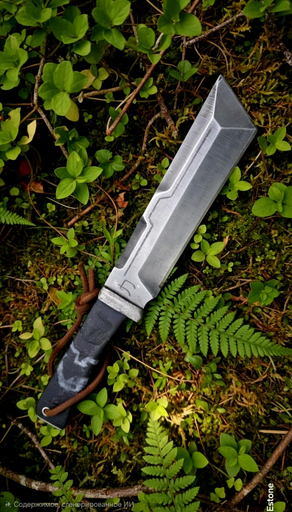 Handmade Tactical Nata Tanto Knife, 80CrV2 High Carbon Steel Bushcraft Cleaver, Chisel Grind Outdoor Survival Tool, Custom Jute Micarta