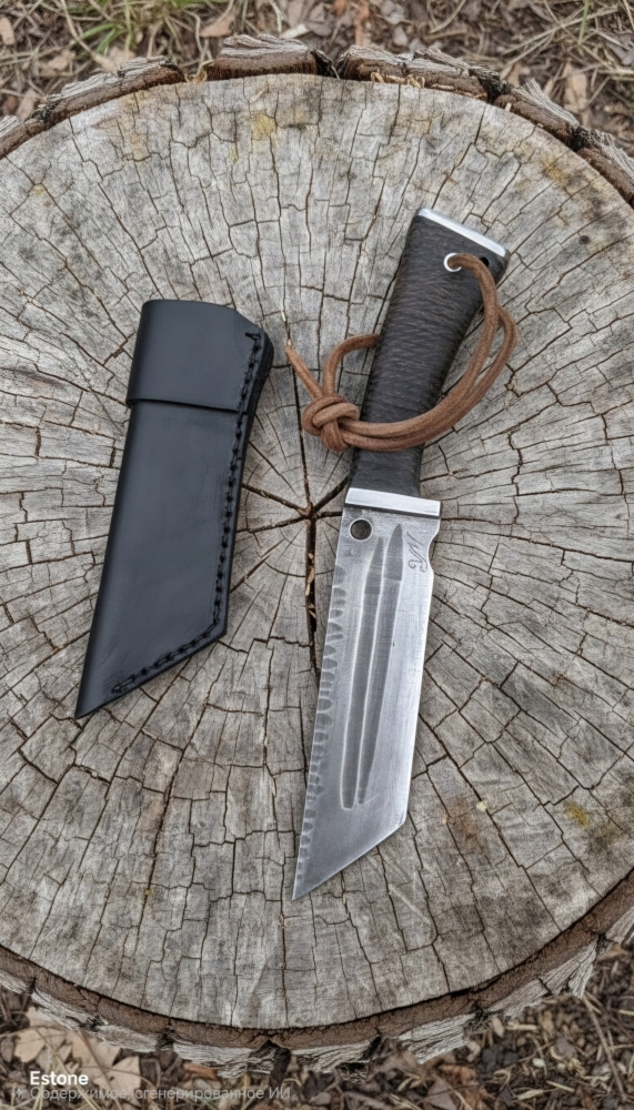 Hand Forged 80CrV2 Tanto Nata 