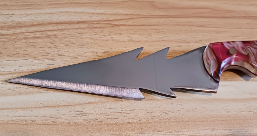 Custom Hunting Knife, Forged High Carbon Steel Blade, Handmade in USA Camping & Survival Knife