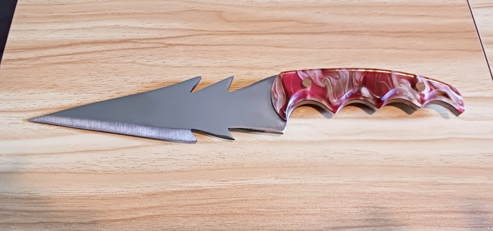 Custom Hunting Knife, Forged High Carbon Steel Blade, Handmade in USA Camping & Survival Knife