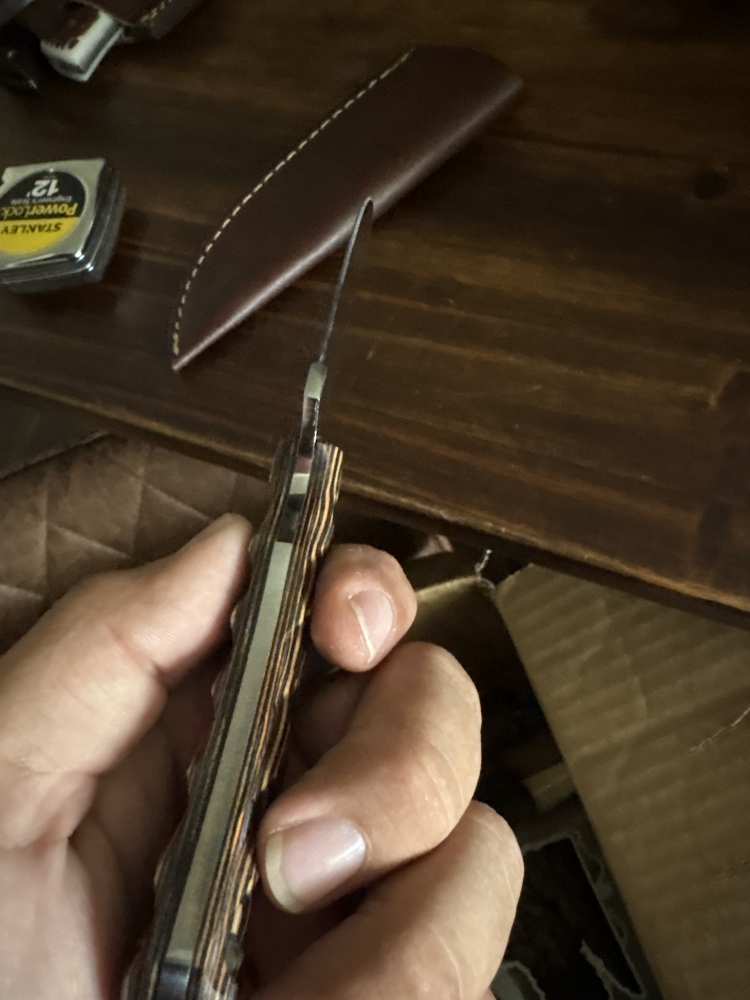 Fixblade hunting knife