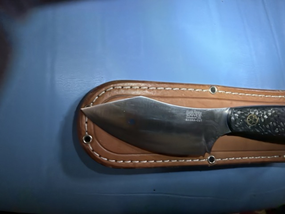 **Very Rare** Bark River JX6II First Production Run Magna-Cut with carbon fiber scales.
