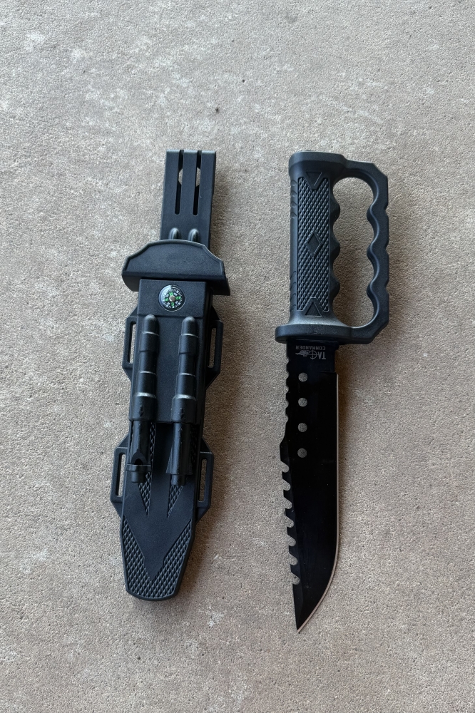 Tag Commander with compass 
