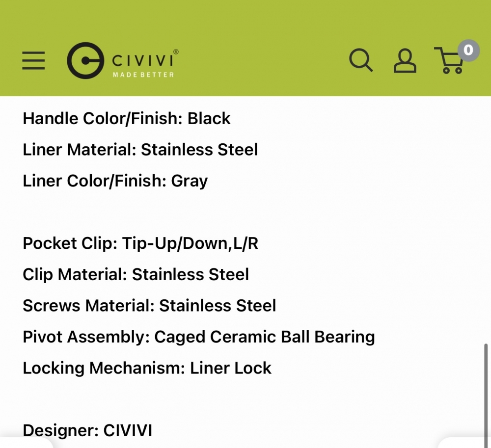 CIVIVI Crit Front Flipper Knife with Multi-tool G10 handle 