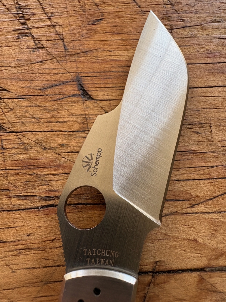 Spyderco Ed Schempp Navaja C147CFP Carbon Fiber S30V Discontinued MINT