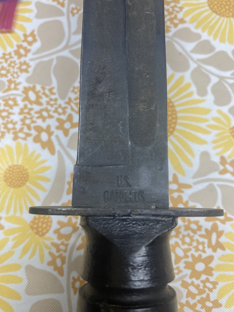 U.S. Camillus Fighting Knife with Sheat