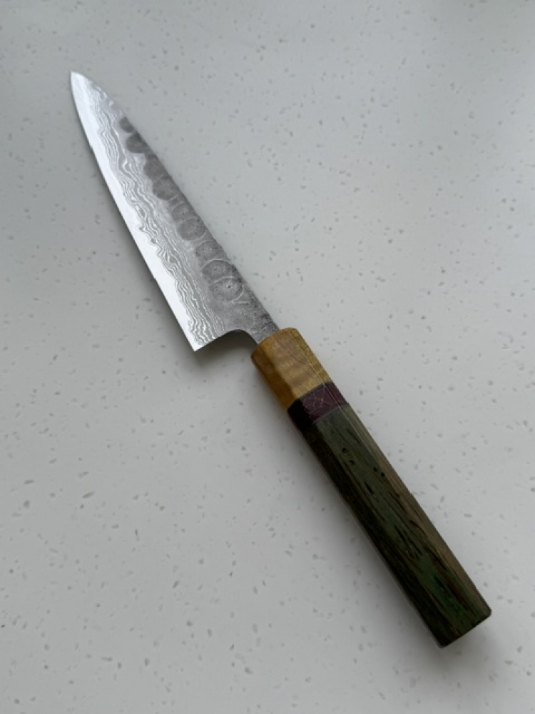 Hatsukokoro Inazuma Aogami Super 150mm Petty