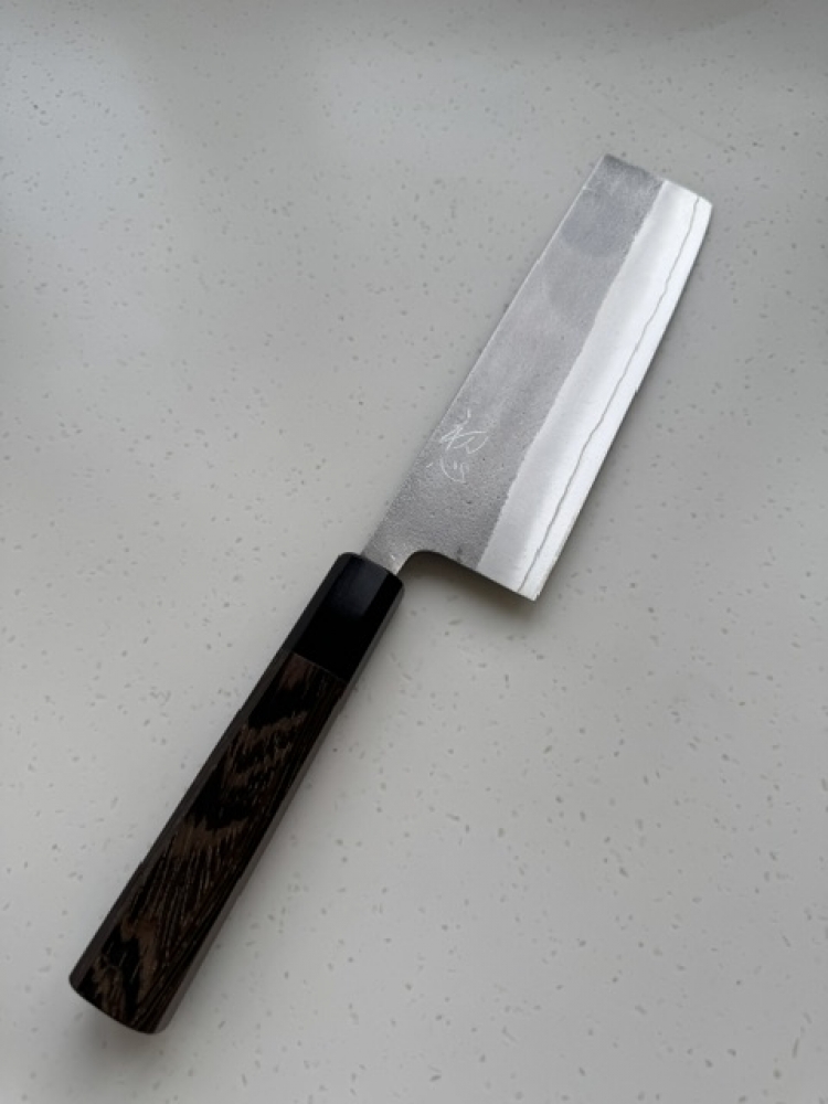 Yoshikane (Hatsukokoro) Nashiji SKD Nakiri 165mm 