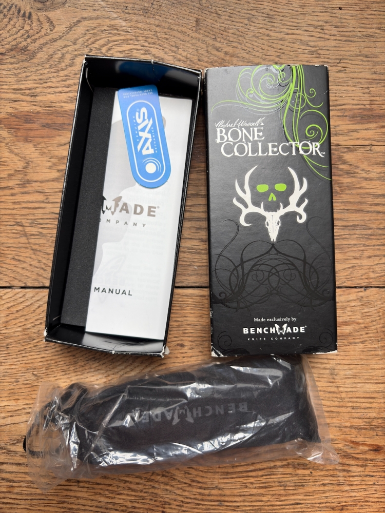 Benchmade 15020-1 Bone Collector AXIS — First Production (#153/500)