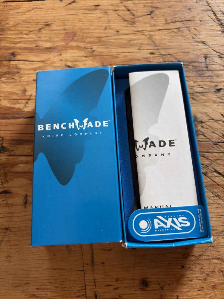 Benchmade 710D2 AXIS Lock - Plain Edge | Rare Discontinued Classic