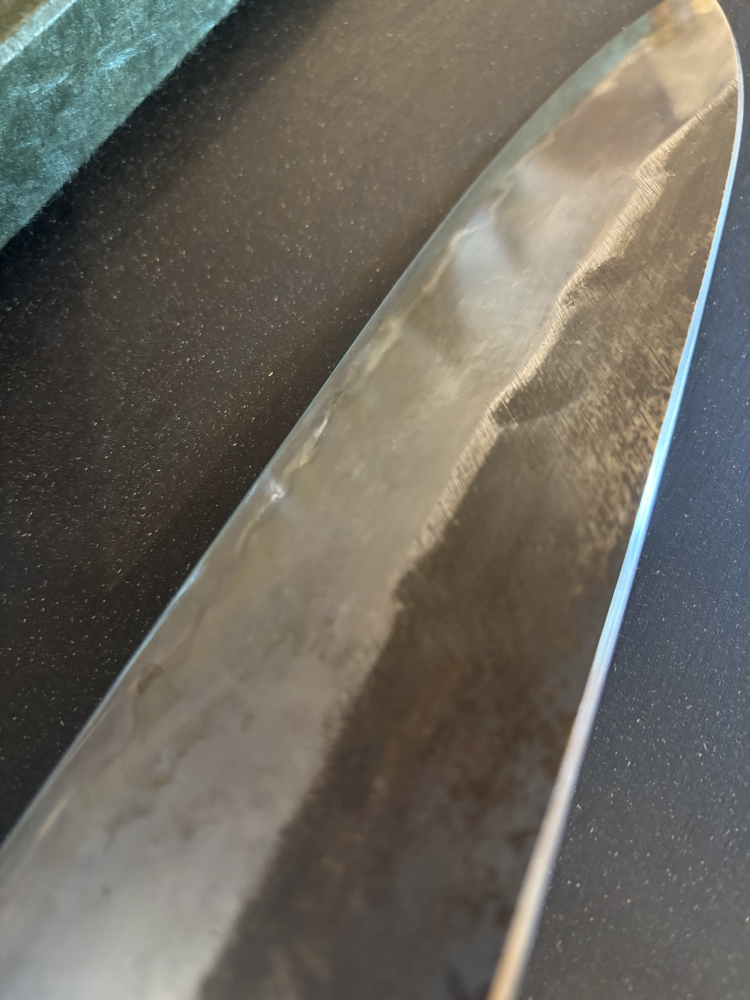 Yoshikazu Tanaka white 1, JNS, 230mm, Ebony handle!!!