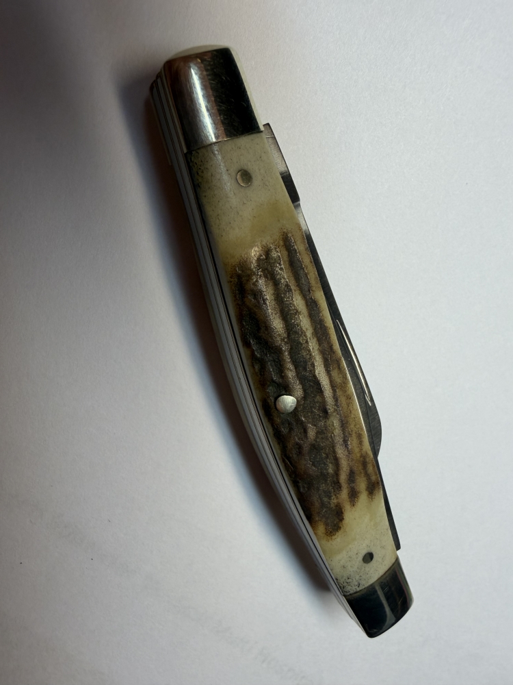 Schrade USA 34ST Middleman Stockman - Factory-Built Genuine Stag - Mint in Original Box & Complete