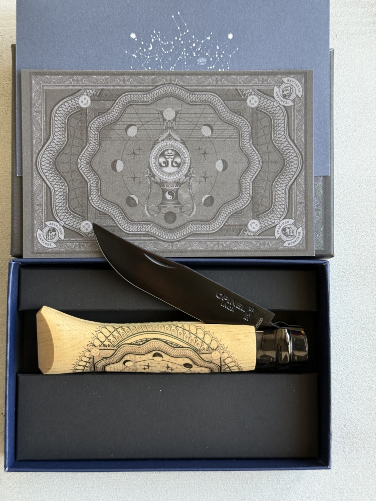 Opinel No.08 Cosmos 2025 – Complete 3-Knife Limited Edition Set – Jeanjean, Asile & Dalkhafine