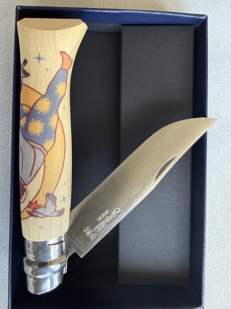 Opinel No.08 Cosmos 2025 – Complete 3-Knife Limited Edition Set – Jeanjean, Asile & Dalkhafine