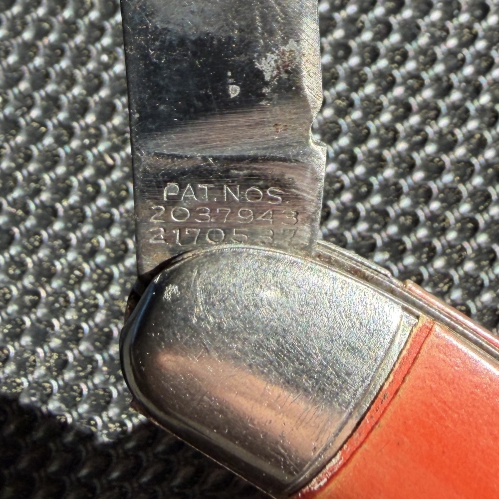 Vintage Hammer Brand Pin-Up Girl Pocket Knife