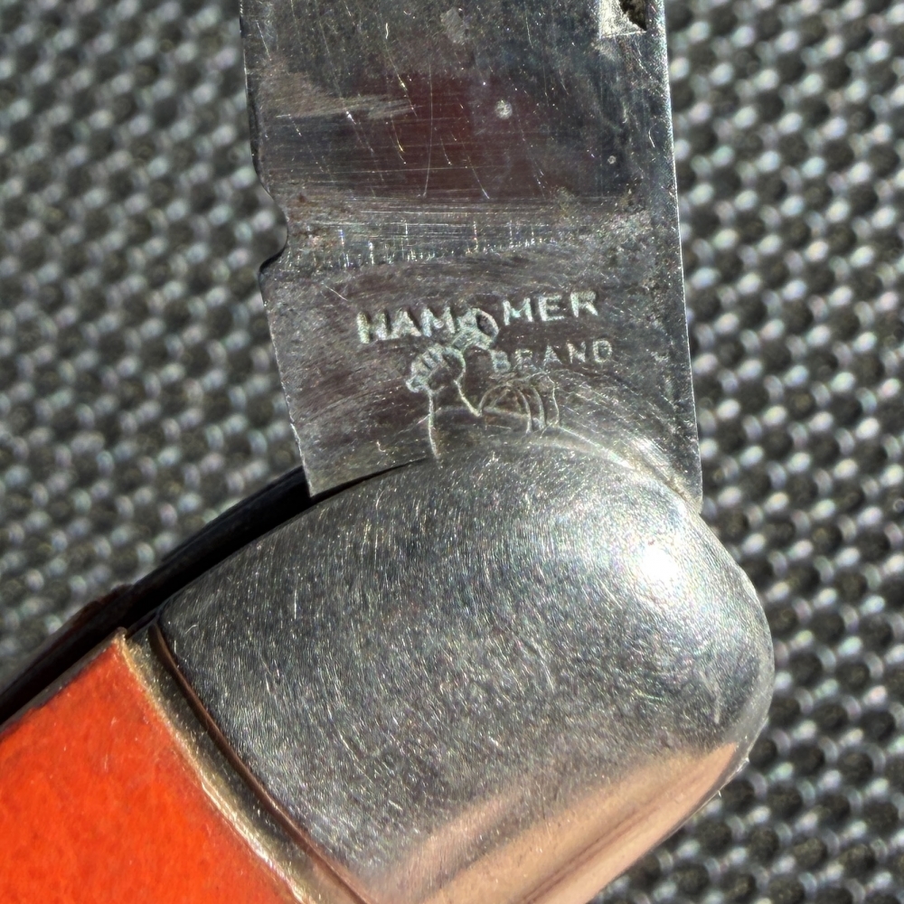 Vintage Hammer Brand Pin-Up Girl Pocket Knife