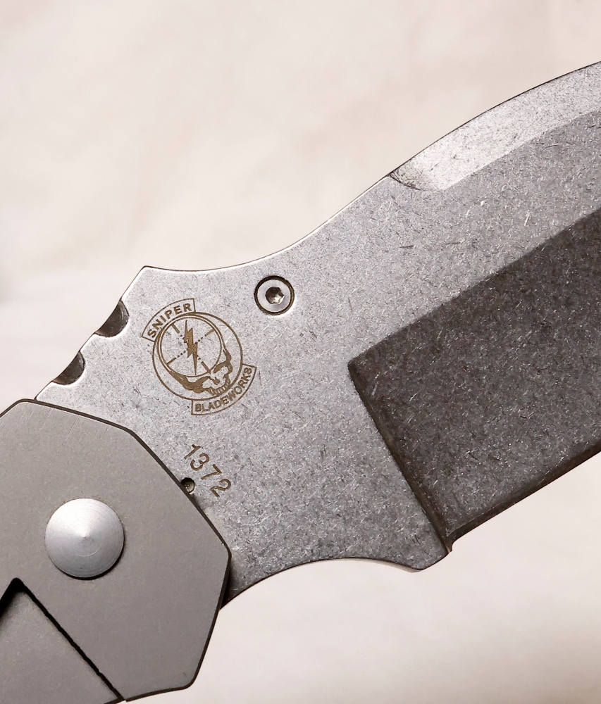 SUPER COOL Boker Plus- Dark Hallow- Sniper Bladeworks design !!!
