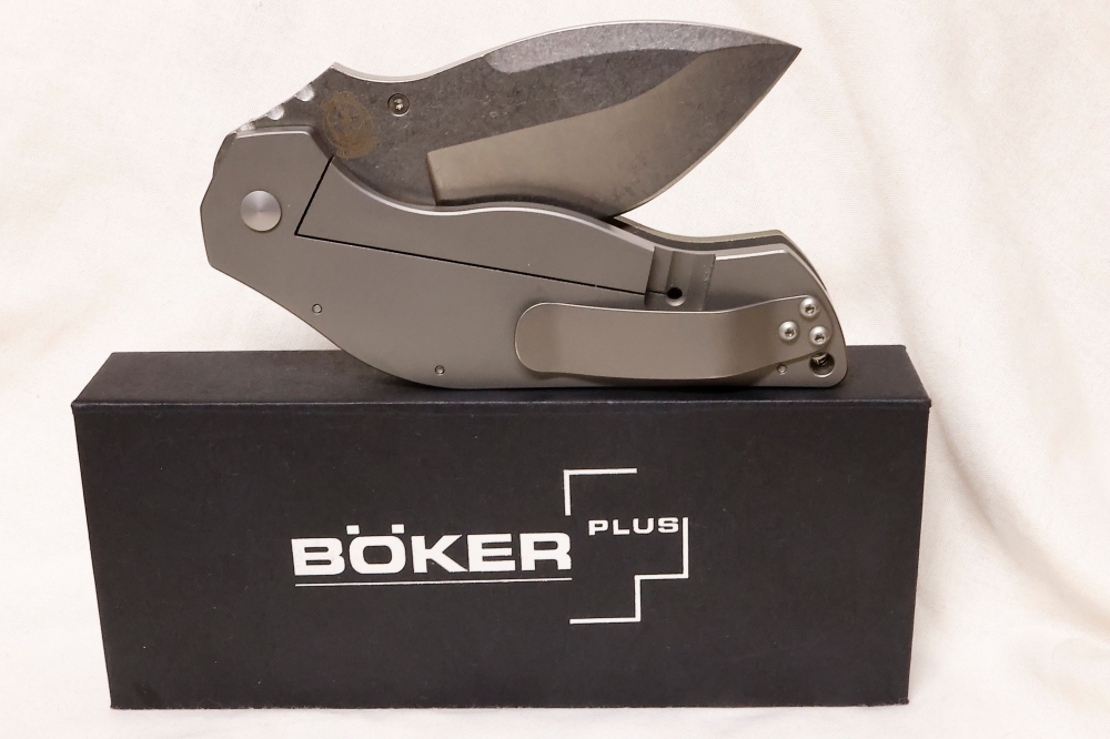 SUPER COOL Boker Plus- Dark Hallow- Sniper Bladeworks design !!!
