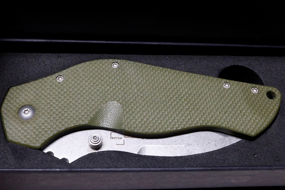 SUPER COOL Boker Plus- Dark Hallow- Sniper Bladeworks design !!!