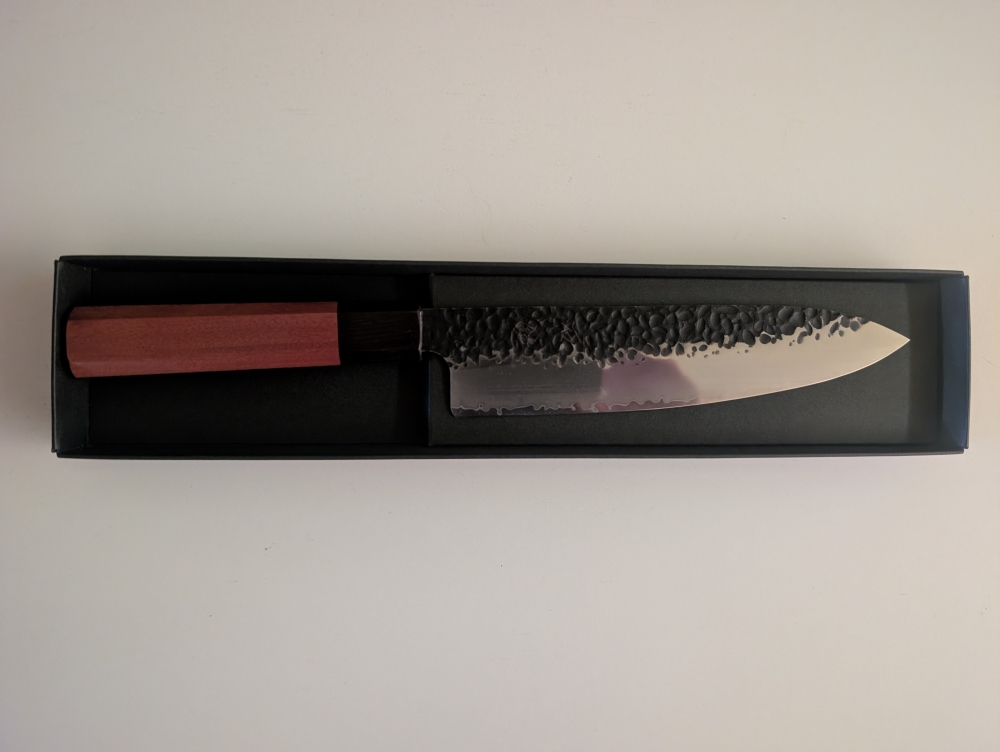 [WTS] Tokuzo 180mm VG10 Tsuchime K-Tip Gyuto / Kiritsuke (Brand New in Box)