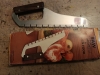 Vintage saw for frozen meat and food
