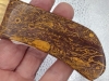  Drop Point Damascus Script Stone