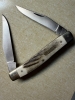 Schrade USA 77ST Improved Muskrat - Factory-Built Stag - Mint in Original Box - Complete