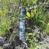 Handmade Tactical Nata Tanto Knife, 80CrV2 High Carbon Steel Bushcraft Cleaver, Chisel Grind Outdoor Survival Tool, Custom Jute Micarta