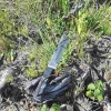 Handmade Tactical Nata Tanto Knife, 80CrV2 High Carbon Steel Bushcraft Cleaver, Chisel Grind Outdoor Survival Tool, Custom Jute Micarta