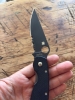 Spyderco Military 1 C36GPSBK (CPM-S30V, Black Combo Edge) - 2007 Vintage 'AG' Box Error
