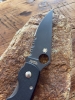 Spyderco Military 1 C36GPSBK (CPM-S30V, Black Combo Edge) - 2007 Vintage 'AG' Box Error