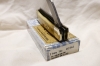 CASE TRAPPER with mellow Damascus blades and Natural Bone handles! Made in 2000! 