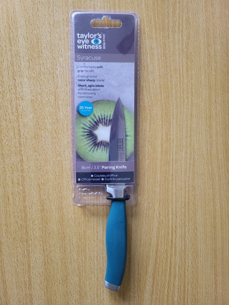 Taylor's Eye Witness Syracuse Paring Knife (Air Force Blue, 8cm) - RST101A