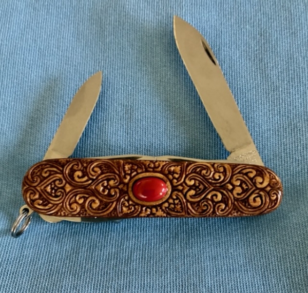 Custom Carved Victorinox 