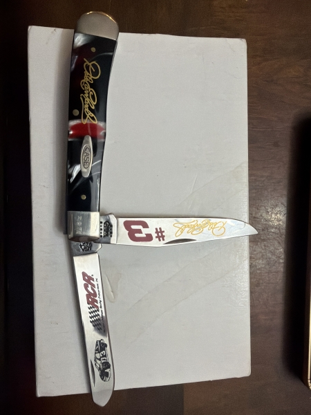 Dale Earnhardt RCR case XX Frost Cutlery 2001 9254 SS knife with box # 567 of 5000