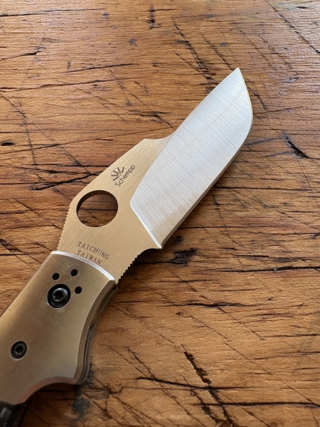 Spyderco Ed Schempp Navaja C147CFP Carbon Fiber S30V Discontinued MINT