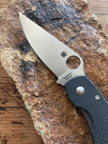 Spyderco Military Carbon Fiber C36CFBGP GF Sprint Run | Discontinued
