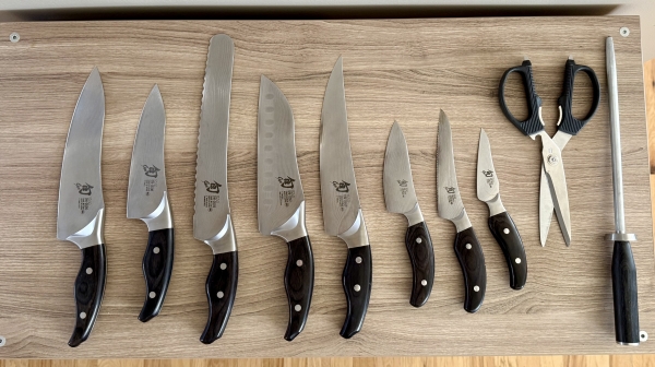  Shun Ken Onion 11-Piece Knife Block Set